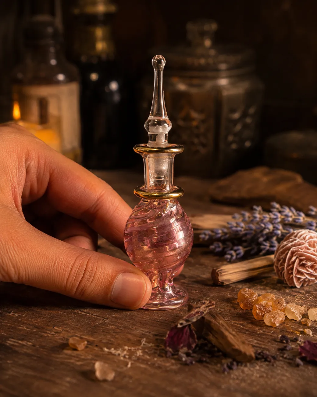 Amber Rose Egyptian perfume oil blend