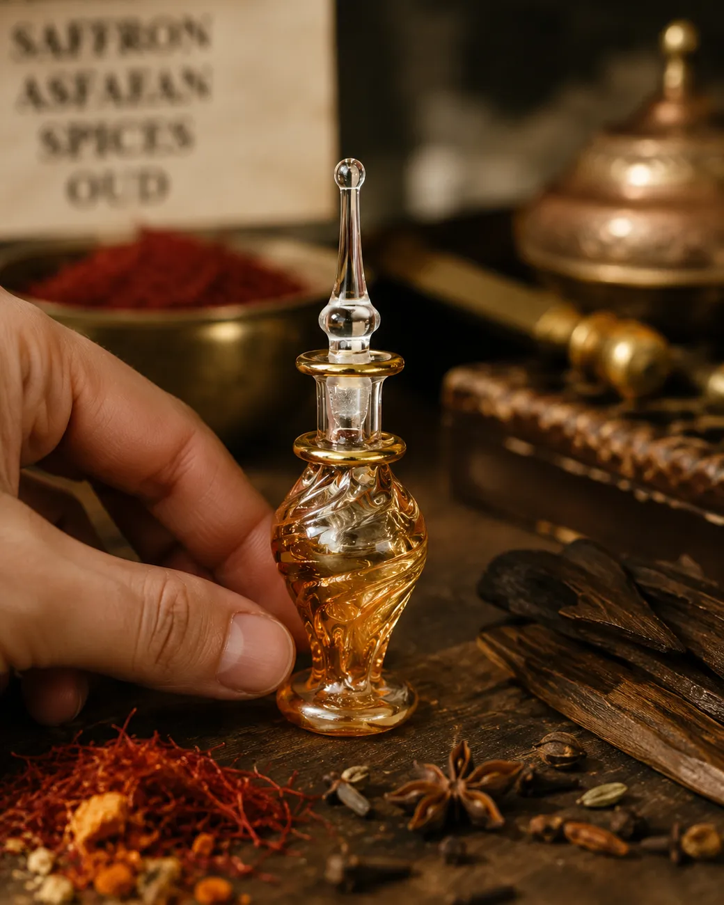 Asfahan Gold Egyptian perfume oil blend