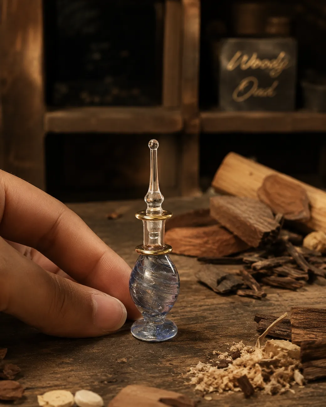 Temple Woods Egyptian perfume oil blend